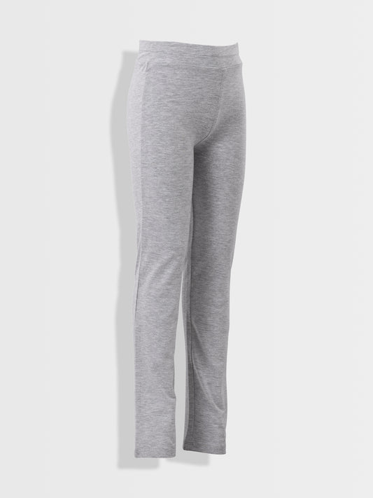 Organic Flare Leggings Grey