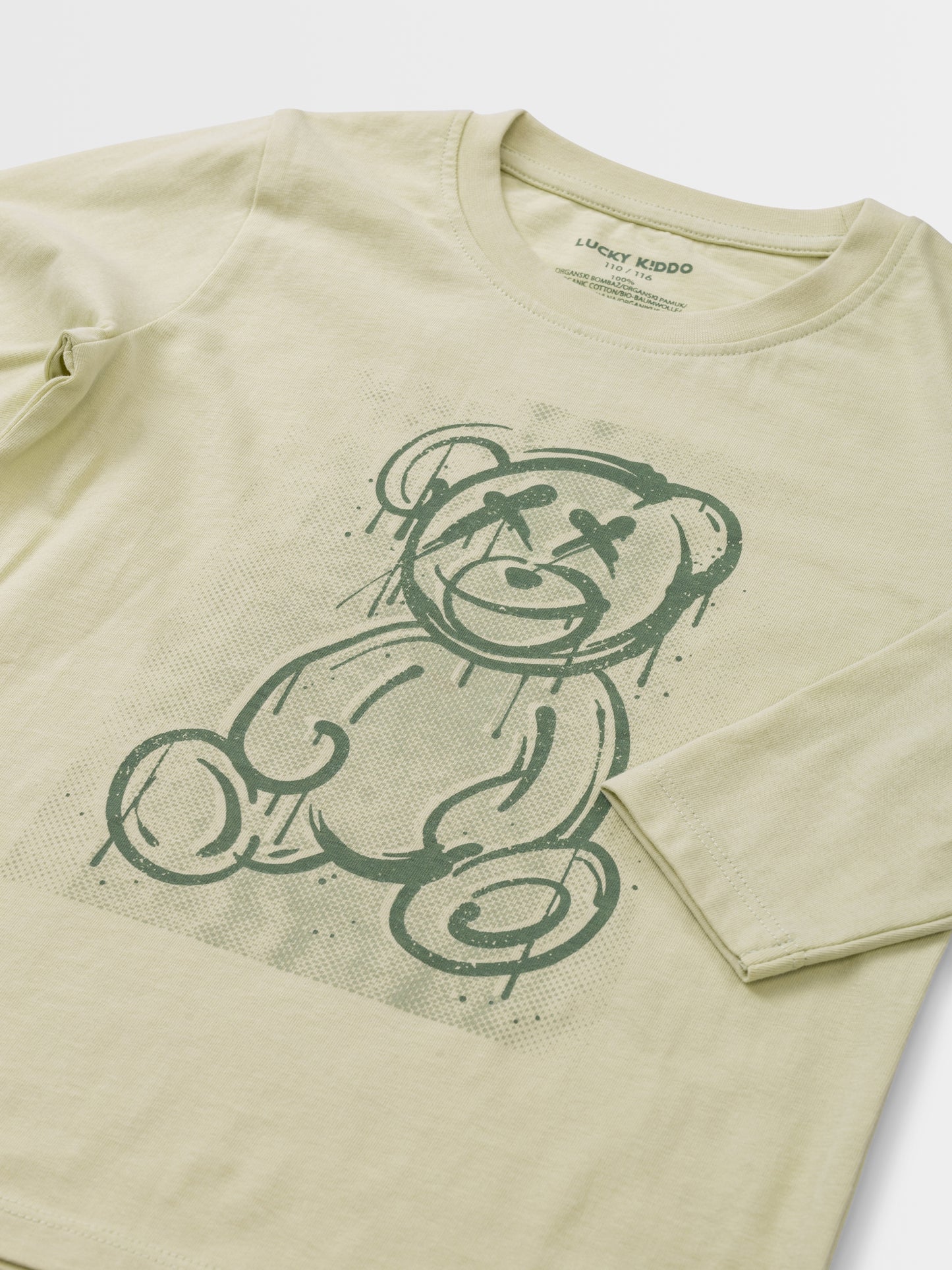 Organic T-shirt Teddy Bear