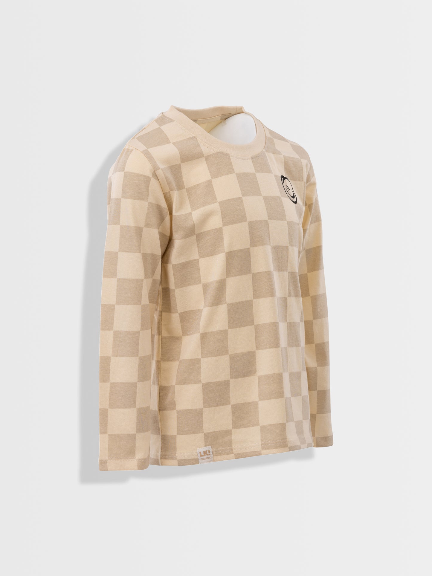 Organic T-shirt Nature Checks