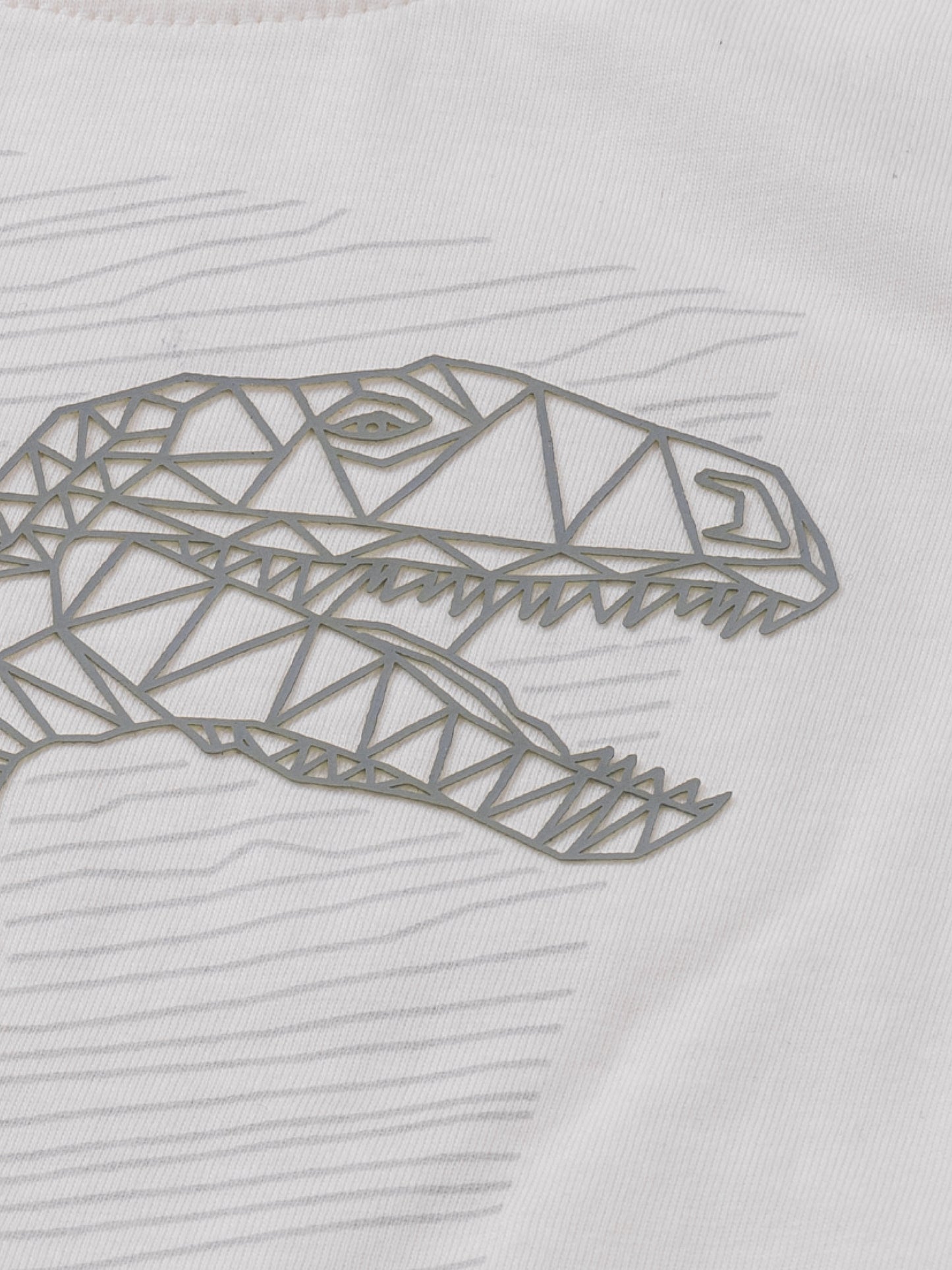 T-shirt Star White Dino