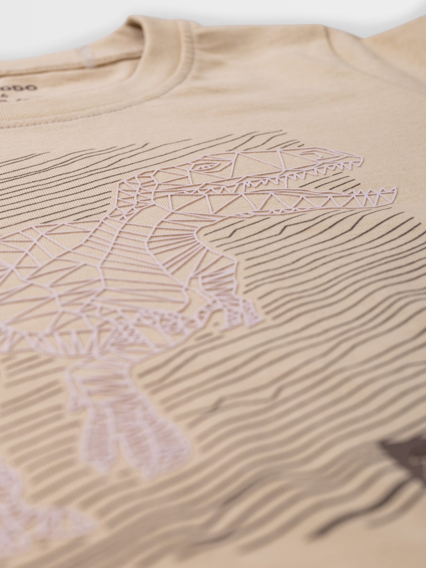 T-shirt Brown Rice Dino
