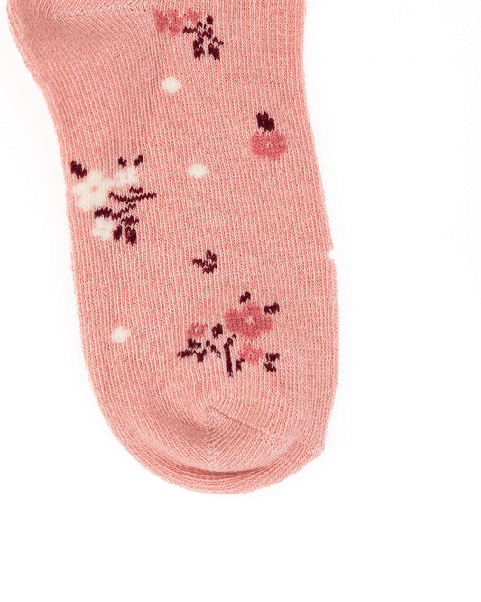 Girls' socks FLOWERS 3 pieces