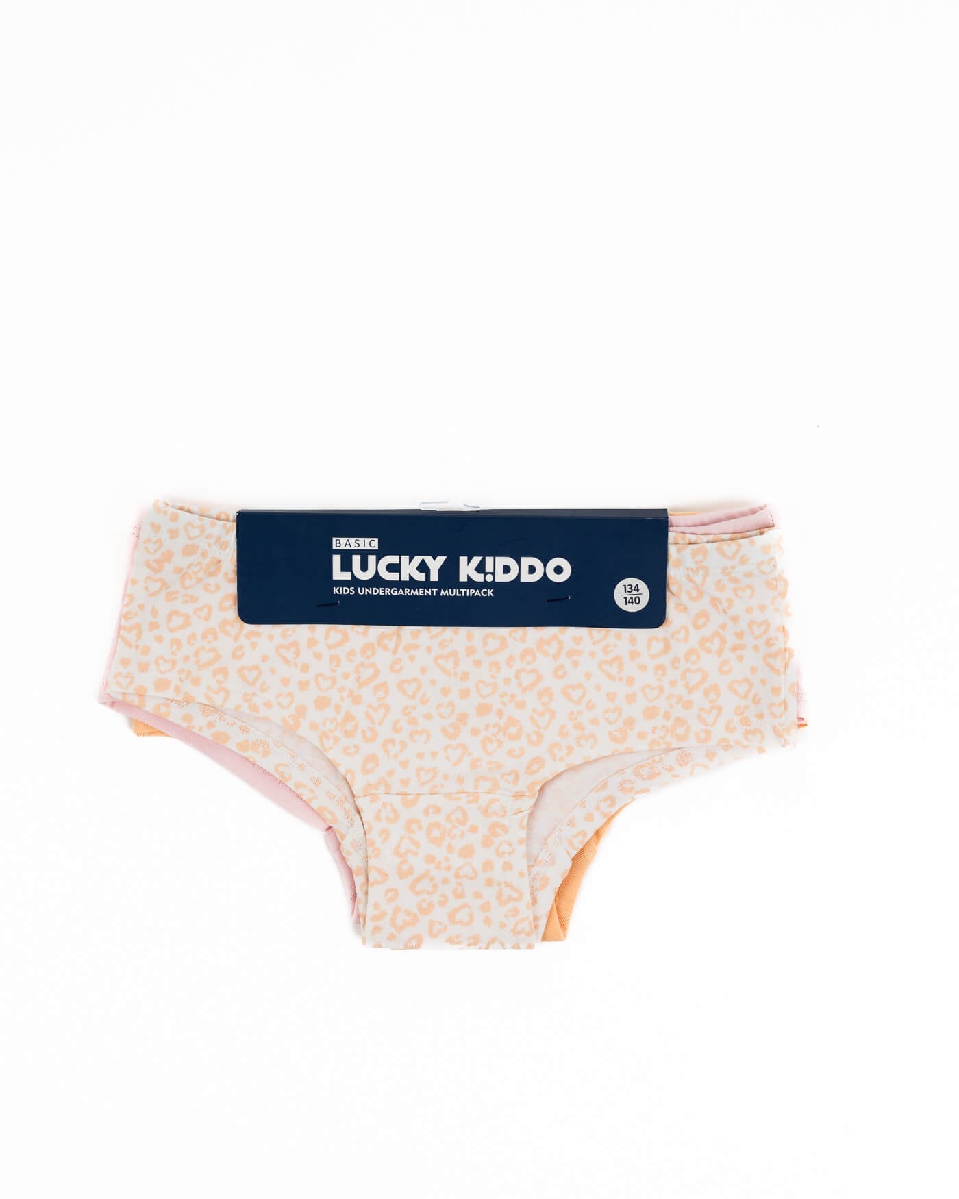Girls' hipster underwear HEARTS LEO 3 pieces