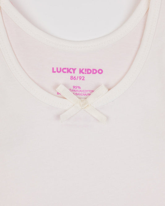 Girls' undershirt BUTTERFLY 2 pieces