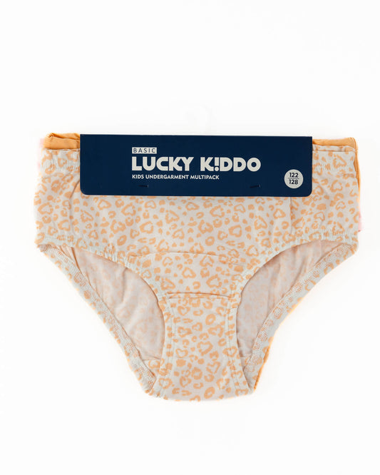 Girls' briefs HEARTS LEO 3 pieces