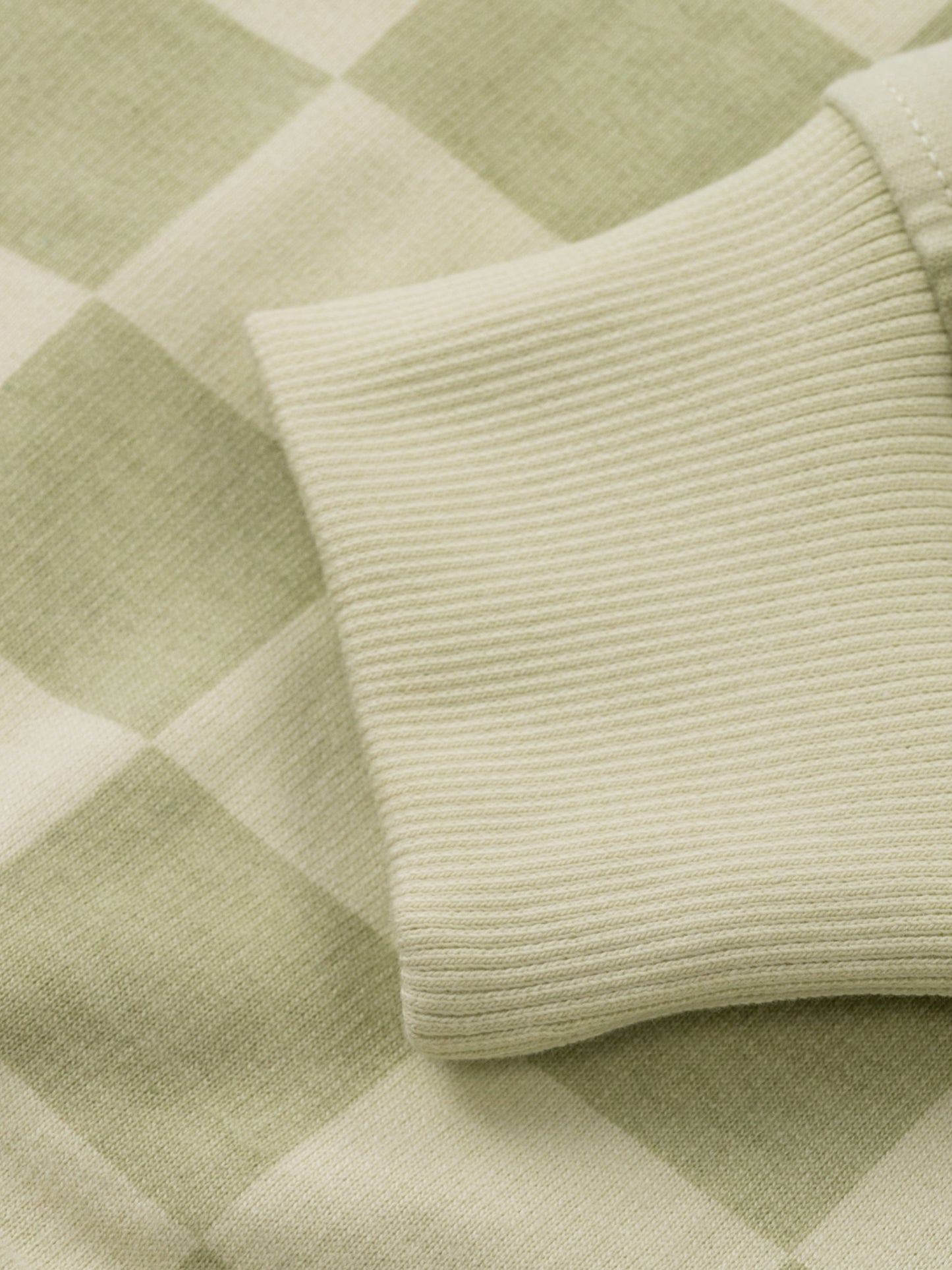 Organic Oversized Pullover Aloe Wash Checks