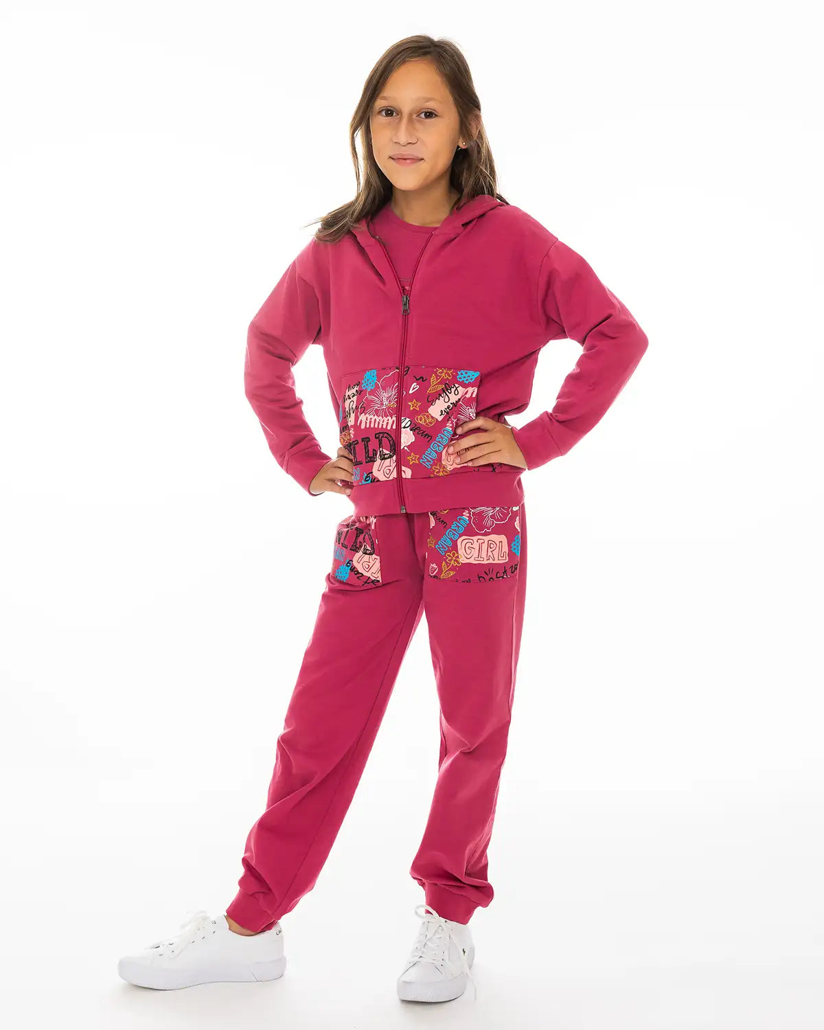 Girls Joggers Wild