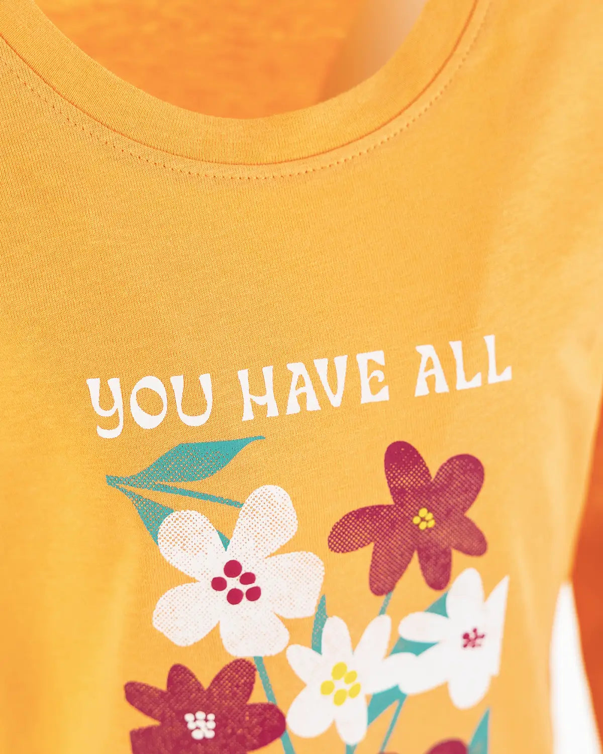 Girls Shirt Bloom Orange