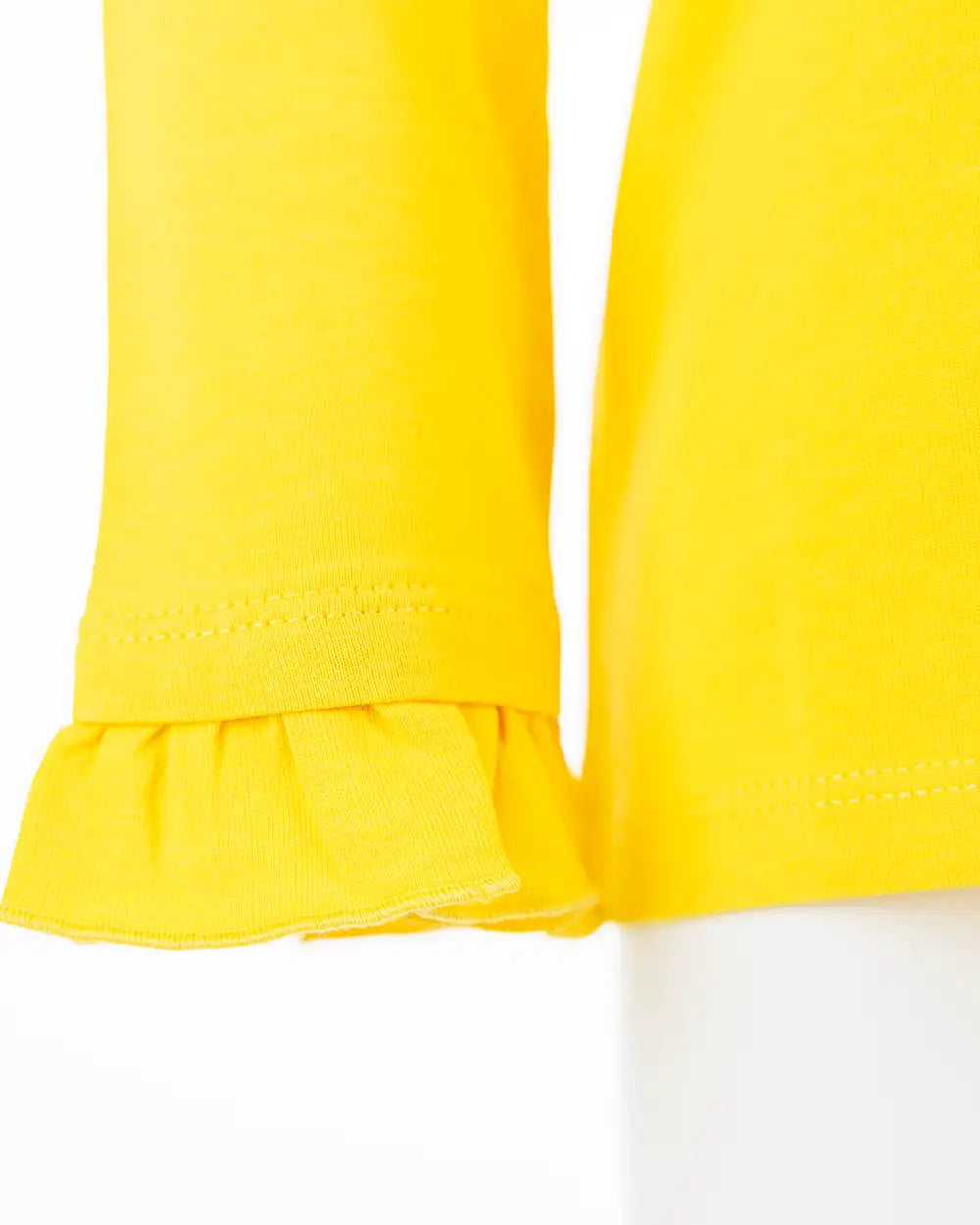 Girls Shirt Enchated Unicorn Yellow