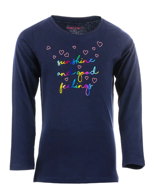 Girls Shirt Sunshine Feelings