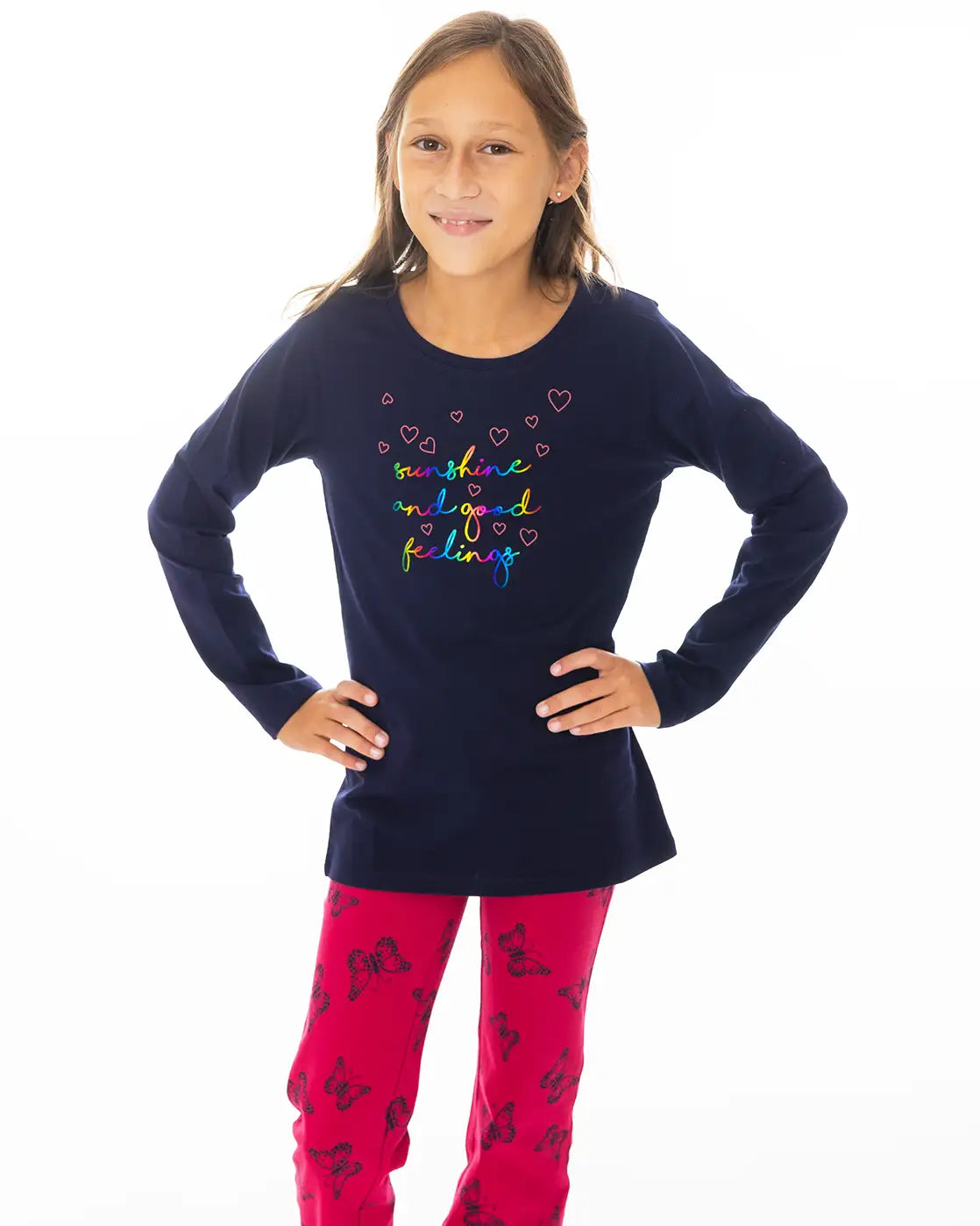 Girls Shirt Sunshine Feelings