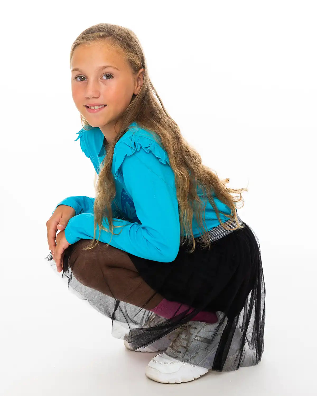 Girls Skirt Antracite