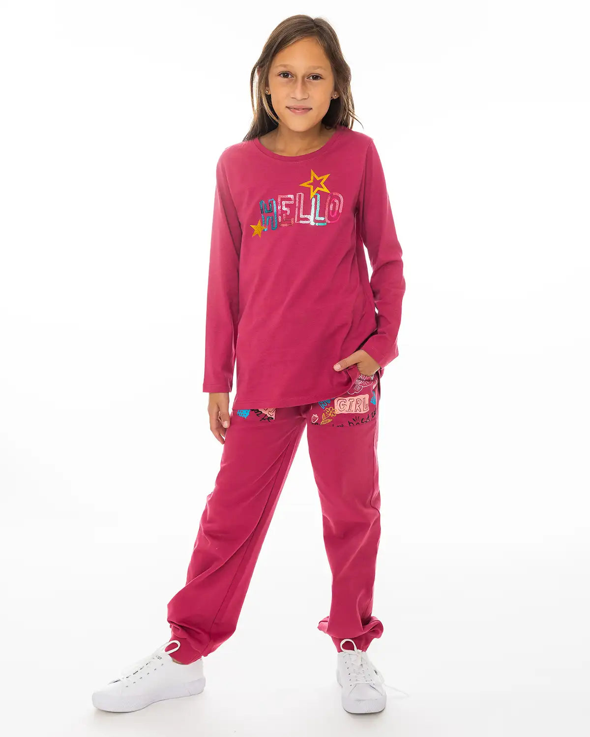 Girls Tunic Hello