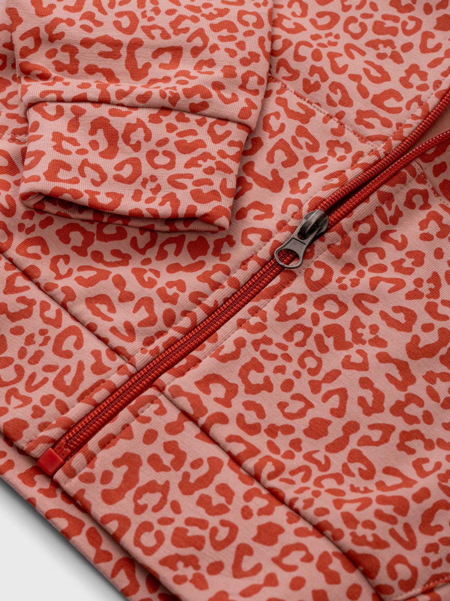 Zipper Hoodie Peach Leo