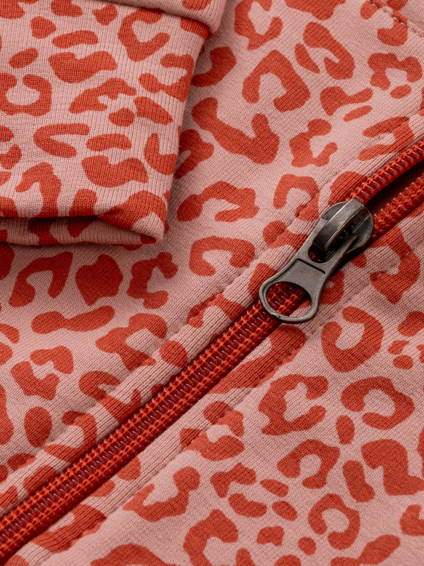 Zipper Hoodie Peach Leo