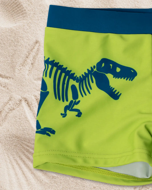 Boys' swim trunks Dino Skeleton