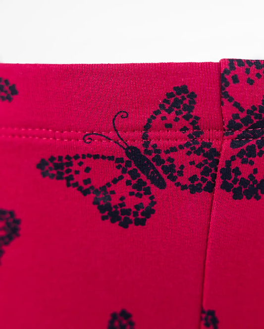 Girls' Leggings Butterfly