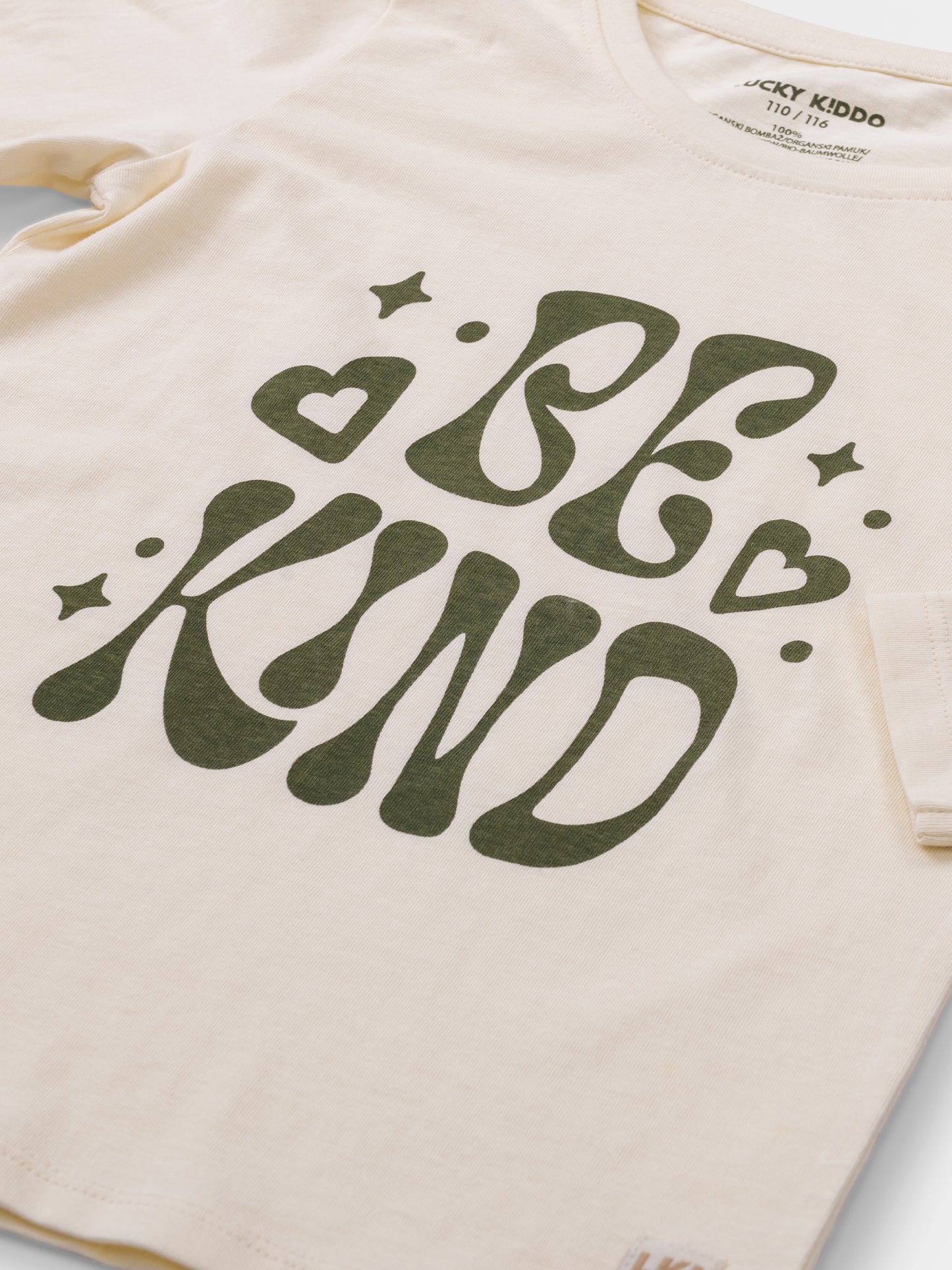 Organic T-shirt Be kind