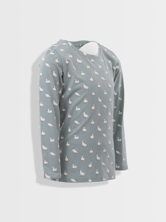 T-shirt Grey Mist Ducks