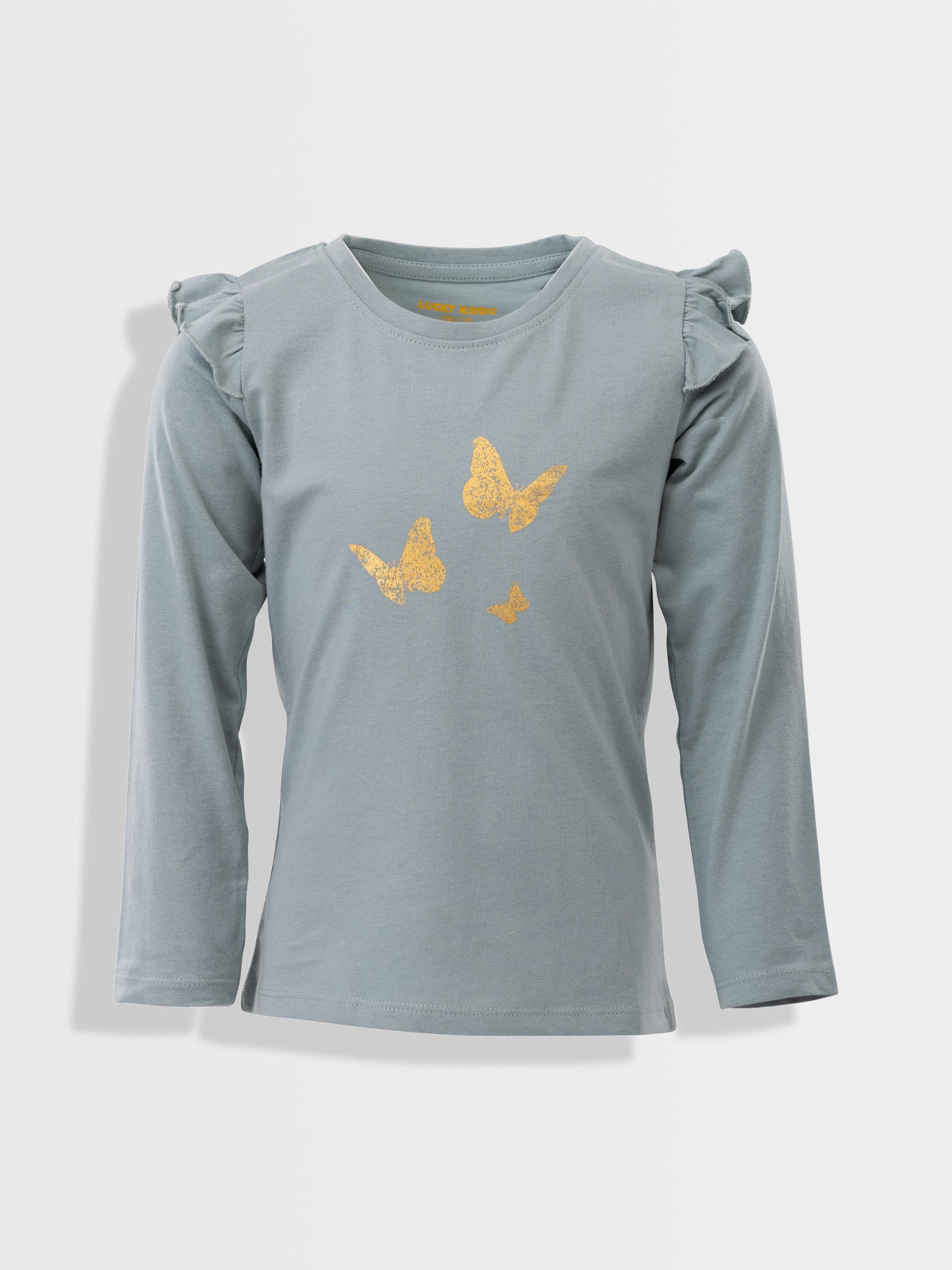 T-shirt Grey Mist Butterflies