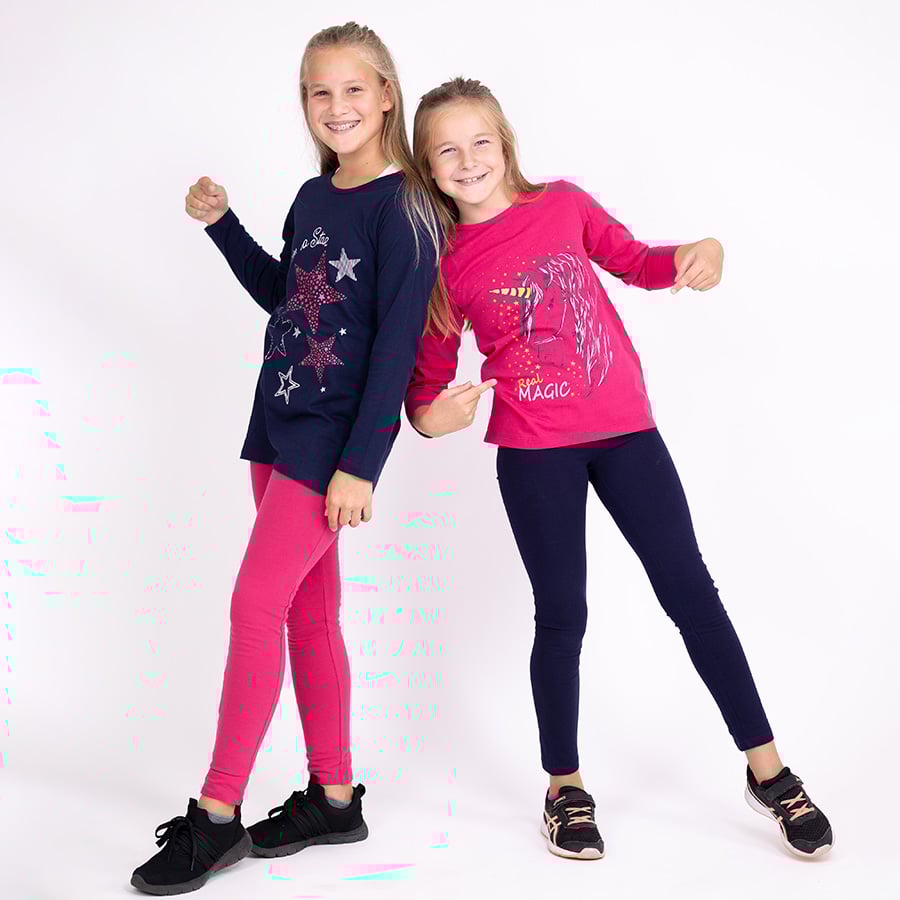 Girls Tunic Pink Unicorn