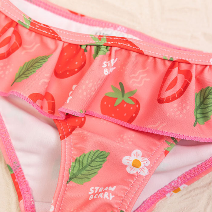 Girls Swimsuit Bottoms Strawberries