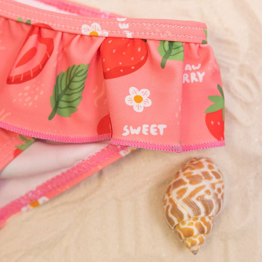 Girls Swimsuit Bottoms Strawberries