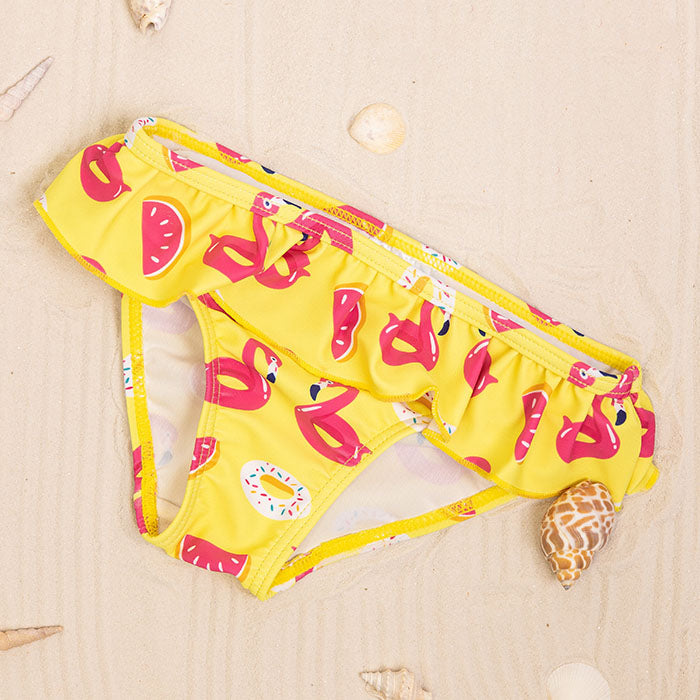 Girls Swimsuit Bottoms Flamingos