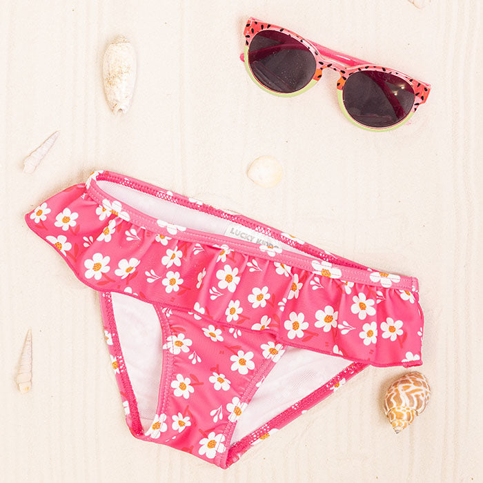 Girls Swimsuit Bottoms Flowers