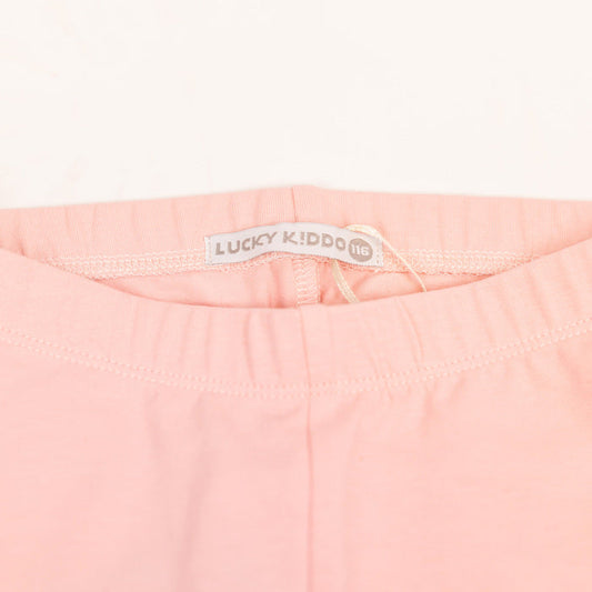 Girls Short Leggings Peach