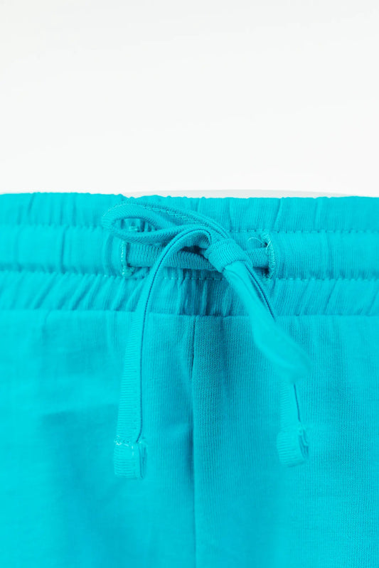 Girls Shorts Aqua