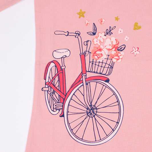 Girls Shirt Nice Bike