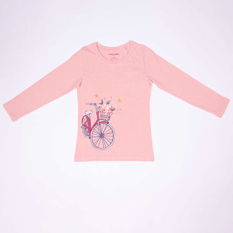 Girls Shirt Nice Bike