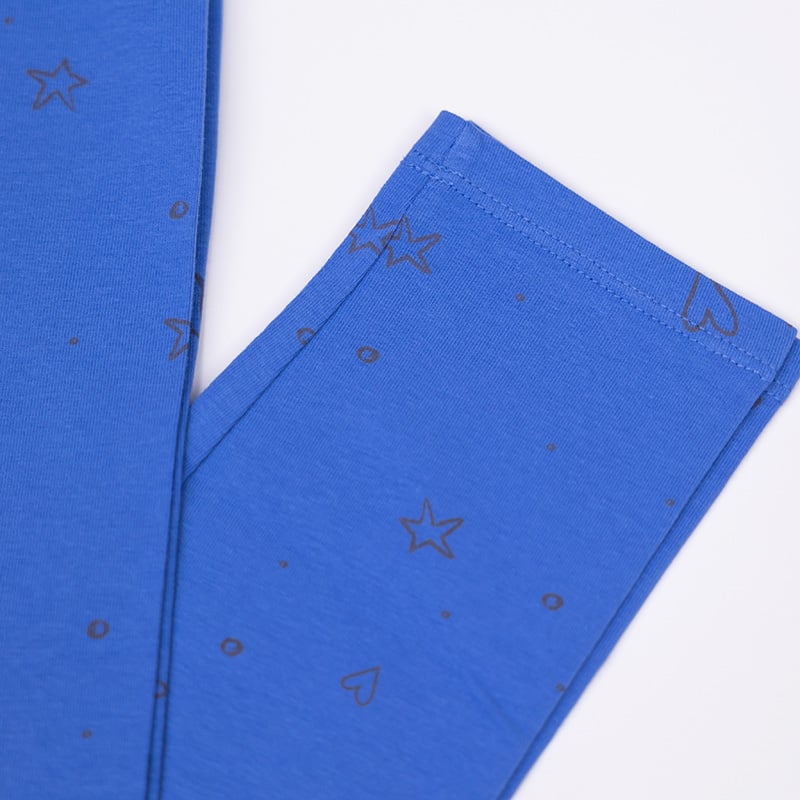Girls Leggings Sapphire Blue