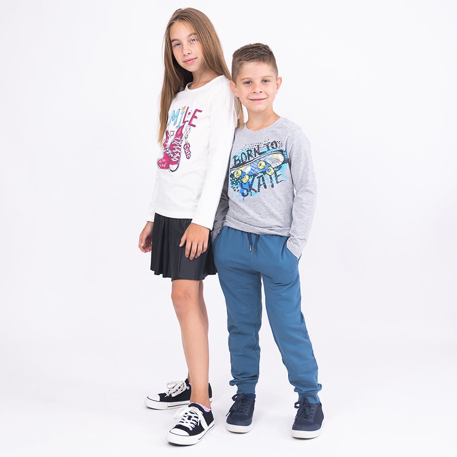 Boys Shirt Born To Skate