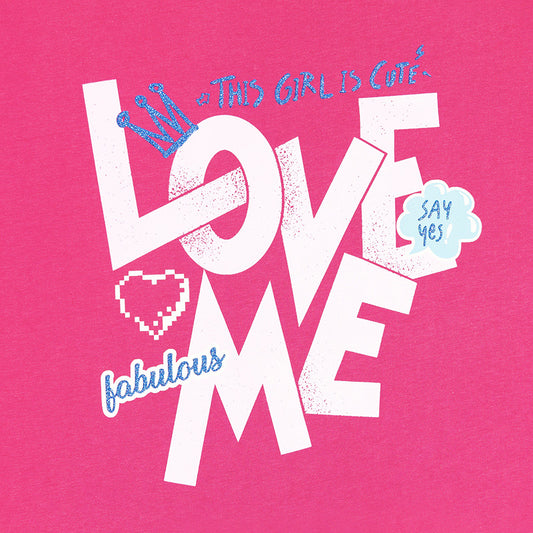 Girls Shirt Love Me