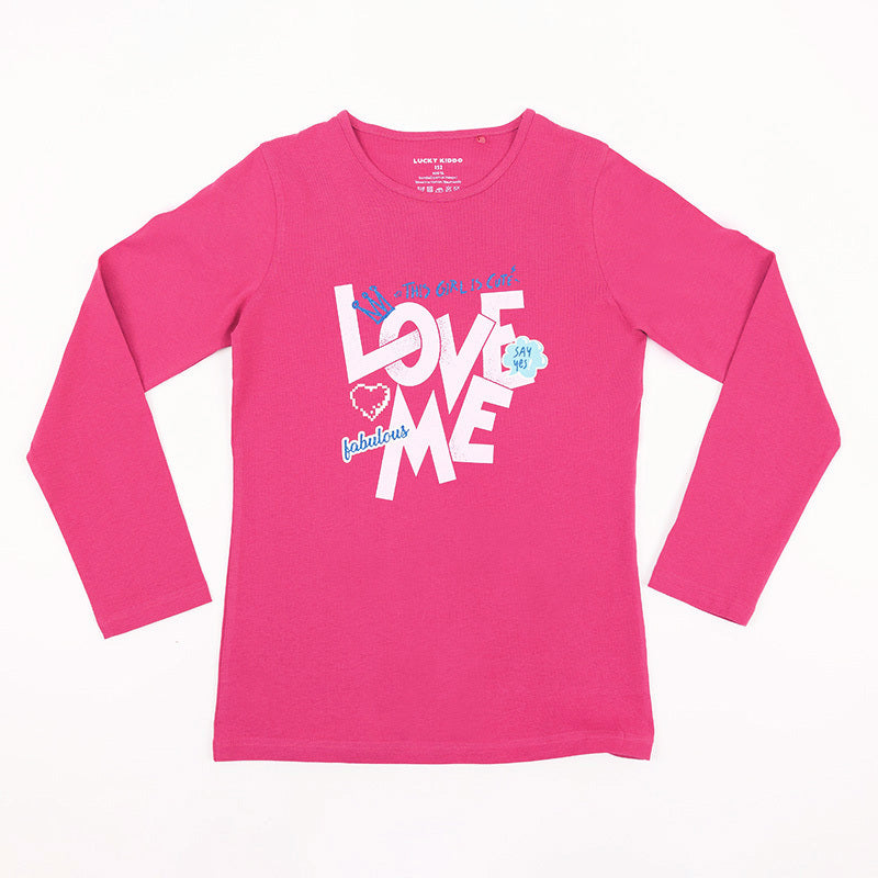 Girls Shirt Love Me