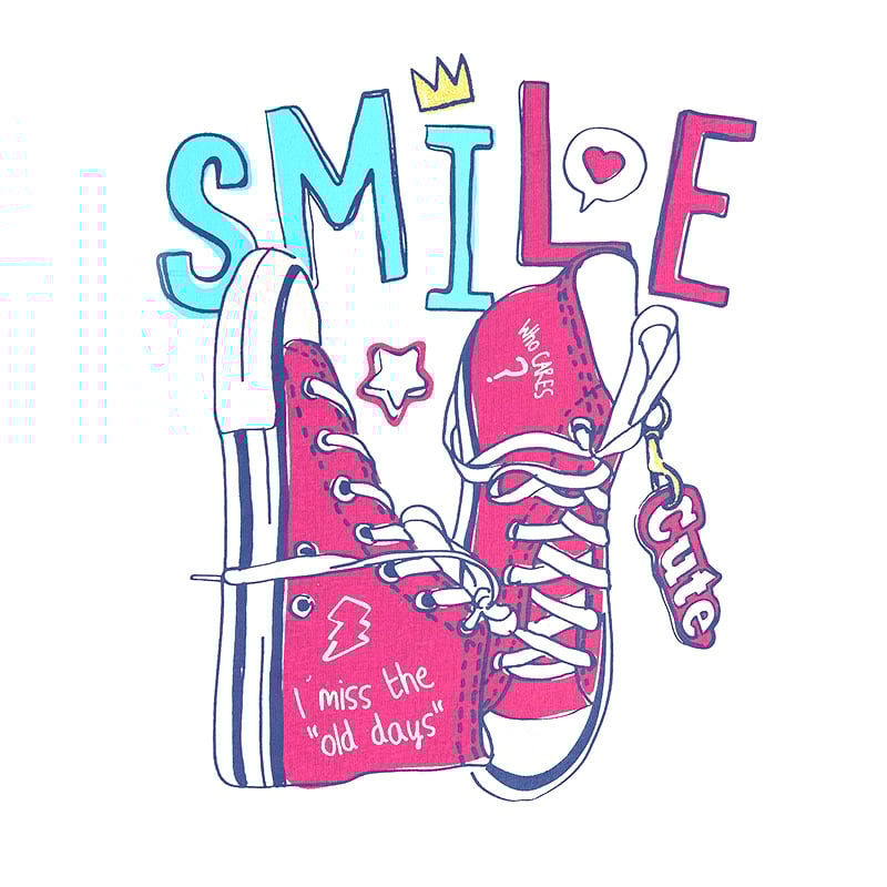 Girls Shirt Smile