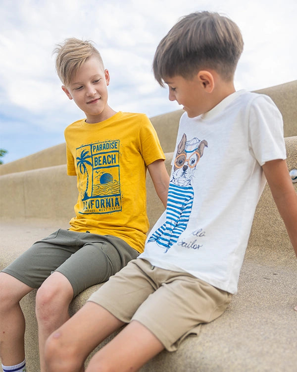 Boys T-shirt Golden Beach