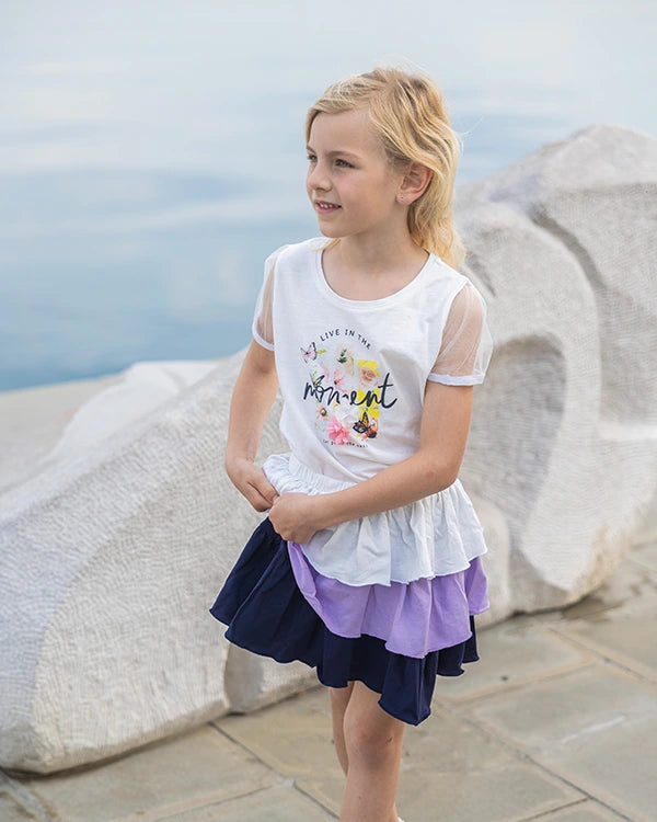 Girls T-shirt Summer Moment