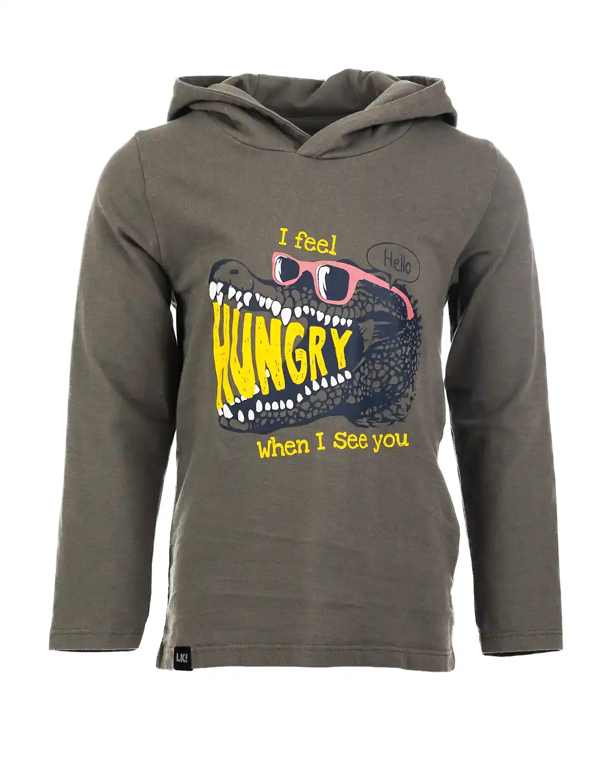 Boys Hoodie T-shirt Hungry