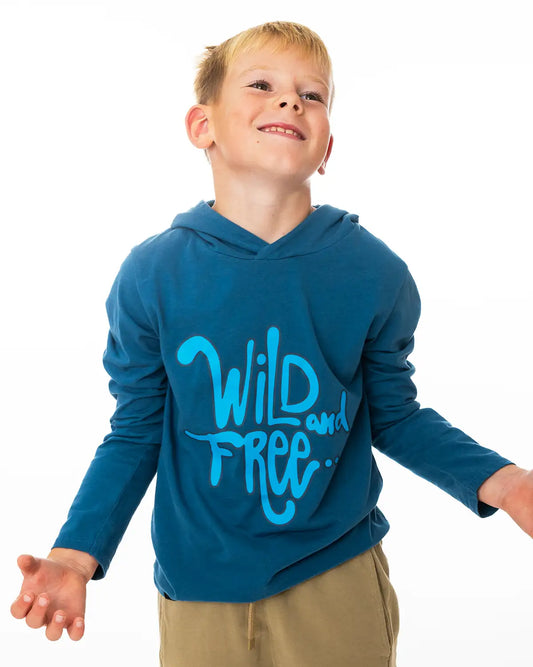 Boys Hoodie T-shirt Wild