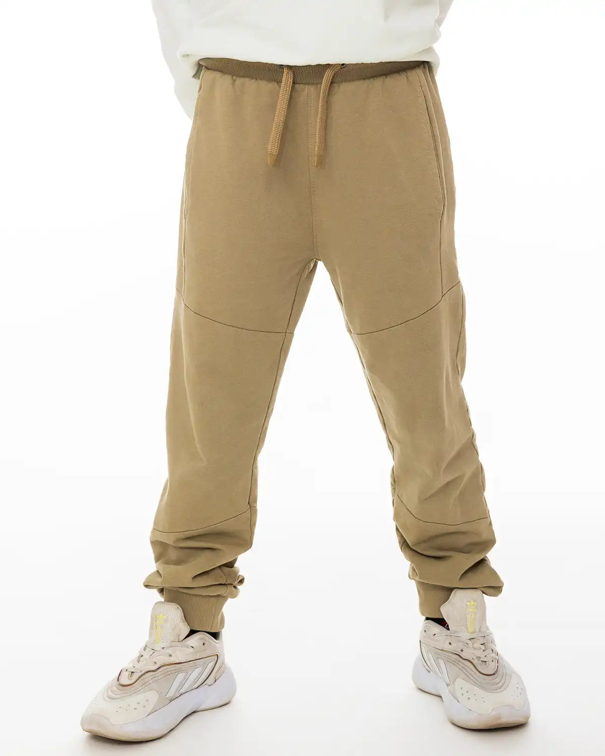 Boys Joggers Light Brown