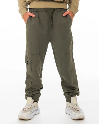 Boys Joggers Olive