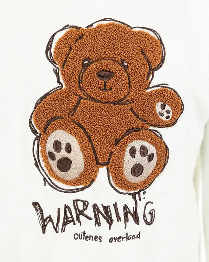 Boys Pullover Bear Warning