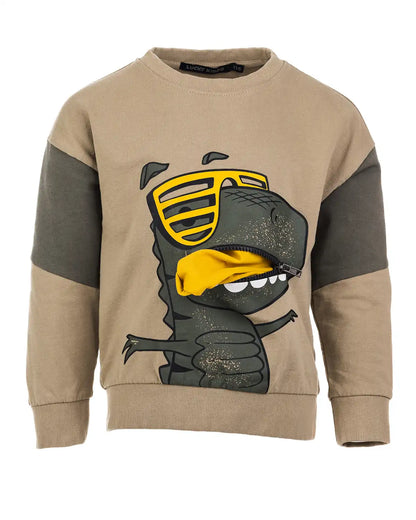 Boys Pullover Cool Dino