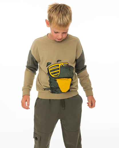 Boys Pullover Cool Dino