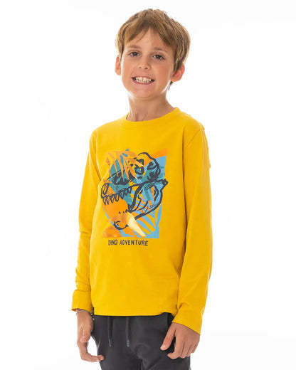 Boys Shirt Dino Adventure