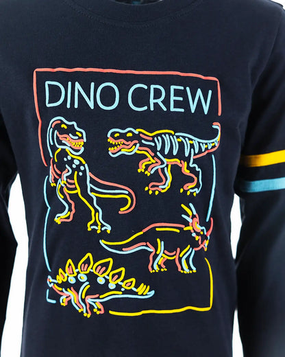 Boys Shirt Dino Crew