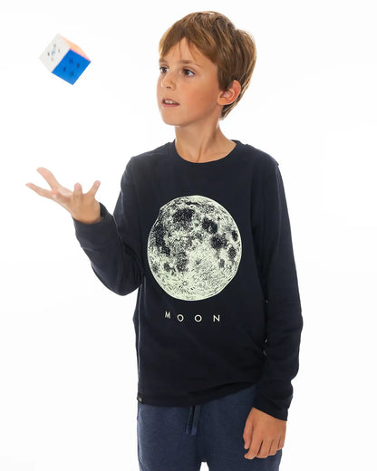 Boys Shirt Moon